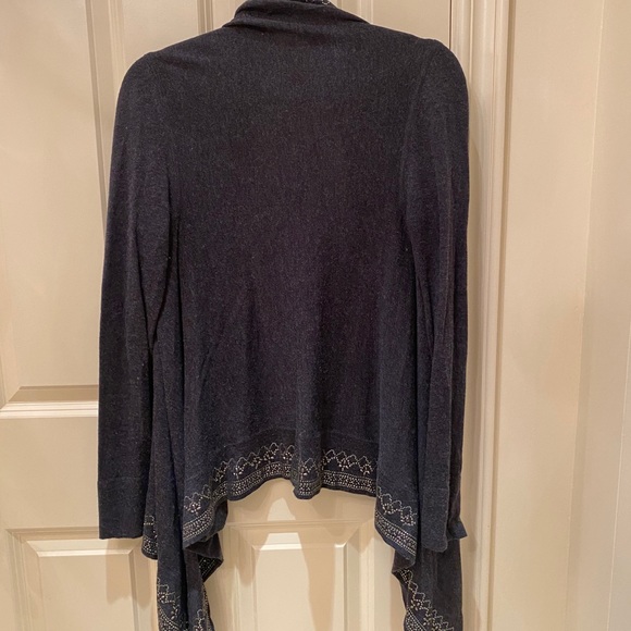 LINE Charcoal Grey Wrap with Crystals - Picture 2 of 2